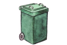 Bioabfalltonne&nbsp;&copy;&nbsp;Universitätsstadt Marburg
FD Umwelt